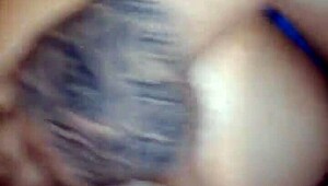 I got this big ass latina bride giving me a sloppy blowjob and fucking on all fours, she's so cute with natural tits.