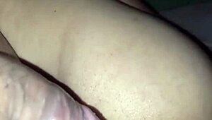 Young Brunette's Virgin Ass Anal