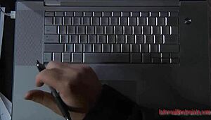 Filthy Girl Masturbates After Dinner With Toys And Bondage