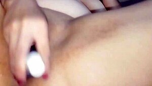 Strangers cum on my wife through the glory hole in this cuckold pov session