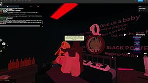 i had a rough quickie with this blonde bitch and her big black cock