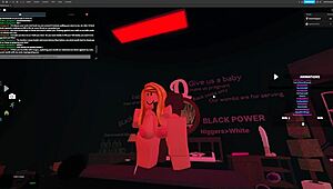 i had a rough quickie with this blonde bitch and her big black cock