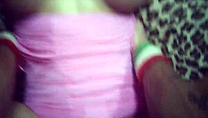 Slim Model Takes First Hardcore Fuck Behind Scenes with Glasses!