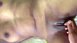 horny stepsister's pussy licking sparks multiple orgasms 😈