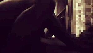 This babe's pussy riding big cock on bed, moaning so loud