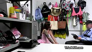 Milf Enjoys Cavity Search At Work, But Wants More In The Office