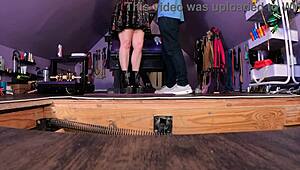 First Date Ends in Intense Bondage