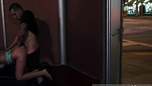 teacher punishes two students outdoor with hardcore domination!
