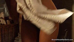 Submissive Lesbian Slaves Undressing for Dominant Mistress Punishment?