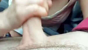 latina enjoys huge cock for facial and cum swapping