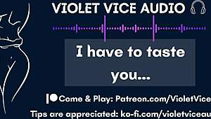 female student dominates art model with rough blowjob 😈