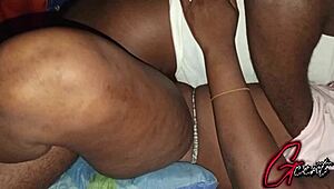 She moans as I rip her clothes and penetrate her big wet pussy deep