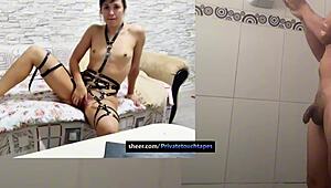 Curvy Blonde Bodybuilder Wife With Natural Tits Masturbates Her Pussy Unsatisfied Like A Femme Fatale