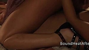 lesbian slaves pleasure mistress with strap-on?