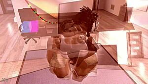 The BLACK THOT Gets Her ASS STRETCHED By A MONSTER BBC In This Intense Scene