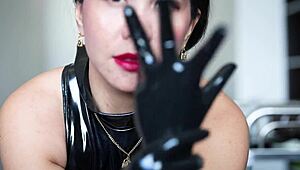 latex gloves asmr session for fetish lovers