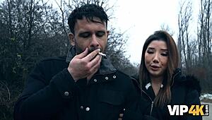 vip4k i flash my perfect natural tits to get back at bf with old guy sex