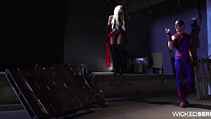 Rikki Six Blowjob And Riding Scene