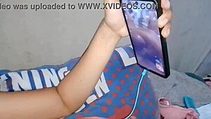 Neighbor Enters Room During Video Call And Fucks Creamy Pussy