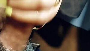 Wow, cute athletic girl sucks cock like a lollipop at work!