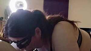 Fucking her throat hard till snot drips in HD