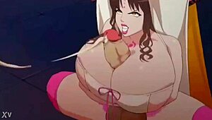 i pound that futanari hard until puke and cum everywhere