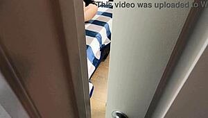 Britney mason roleplays with step-daddy