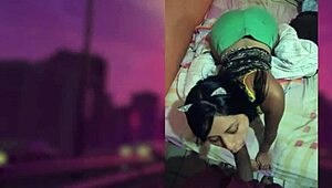 I love giving blowjobs to my latina scenes