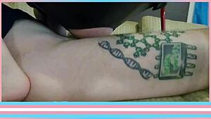 mtf asian american redhead trans impregnablelexa rides dominant wolfdaddy901 on fuck seat with rough assfucking and masturbation