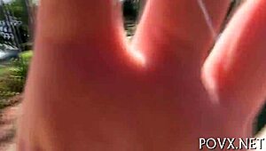 Lovely nikki lavay sucking cock passionately in pov 😘