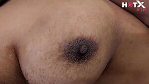 whoa this indian maid with huge boobs gets her tight pussy and ass fucked hard