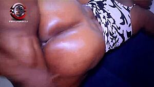 Estatic Squirts Taking Cum In Mouth While Fucking Boyfriend With Massive Cock