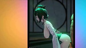 punishing gray raven r34 compilation with big tits and ass
