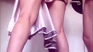 Amoul solo 829: 'Watch me fuck this white woman from behind with satin panties down?'