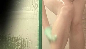 Argentina Shaves Her Tight Pussy in the Shower!