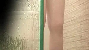 Argentina Shaves Her Tight Pussy in the Shower!