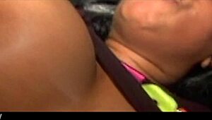Mr cunnlingus licks cotton candi's fat bbw pussy in muff diving history