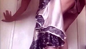 Amoul solo 829: 'Watch me fuck this white woman from behind with satin panties down?'