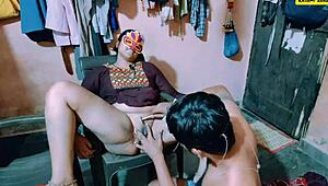 Muslim aunt promises to lick pussy before hardcore fucking and anal.