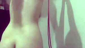 sex slave serving her owner while he spanks her big ass