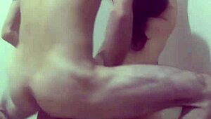 sex slave serving her owner while he spanks her big ass