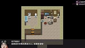 otaku demands childhood friend to jerk him off in isekai