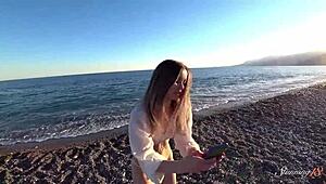 Chubby Teen Rides Huge Dick