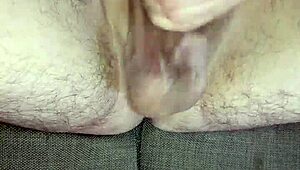 in this scene a european guy jerks his uncircumcised cock solo in the bedroom leading to cum swallowing and handjob action