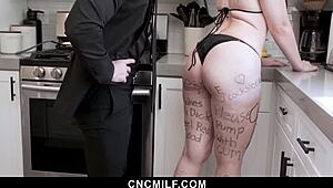 mackenzie mace catches her stepbrother rummaging through her panty drawer in this family story