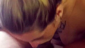 Slut Swallows Monster Cock Cum!