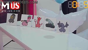 Whitney Wright And Leo Vice Fuck Each Other And Play Jerkaoke Games!