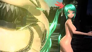 hatsune miku cendrillon nude mod big boobs