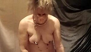 European slave bent over for maledom bdsm humiliation and dirty talk