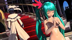 hatsune miku cendrillon nude mod big boobs